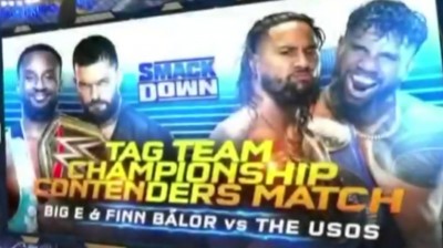 Big E y Finn Bálor Vs The Usos - SmackDown 17/09/2021
