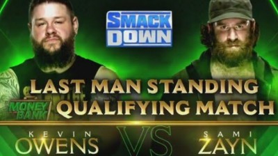 Kevin Owens Vs Sami Zayn - Last Man Standing Match - SmackDown 02/07/2021