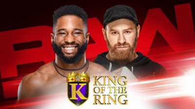 KING OF THE RING - CEDRIC ALEXANDER VS SAMI ZAYN - RAW 19 DE AGOSTO DE 2019