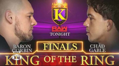 KING OF THE RING - BARON CORBIN VS CHAD GABLE - RAW 16 DE SEPTIEMBRE DE 2019