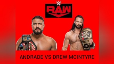 ANDRADE VS DREW MCINTYRE - RAW 20 ABRIL DE 2020