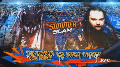 "The Demon" Finn Bálor Vs Bray Wyatt - Summerslam 2017