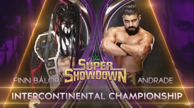 "The Demon" Finn Bálor Vs Andrade - Campeonato Intercontinental - Super Showdown 2019