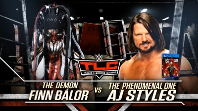 "The Demon" Finn Bálor Vs AJ Styles - TLC 2017
