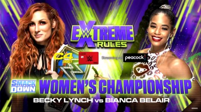 Becky Lynch Vs Bianca Belair - Campeonato Femenino de SmackDown - Extreme Rules 2021