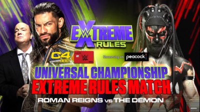 Roman Reigns Vs "The Demon" Finn Bálor - Extreme Rules Match - Campeonato Universal - Extreme Rules 2021