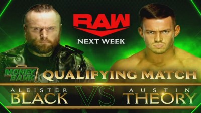 ALEICTER BLACK VS AUSTIN THEORY - RAW 20 ABRIL DE 2020 MONEY IN THE BANK QUALIFYING