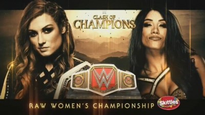 BECKY LYNCH VS SASHA BANKS - CLASH OF CHAMPIONS 2019