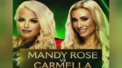 CARMELLA VS MANDY ROSE - SMACK DOWN 1 MAYO DE 2020