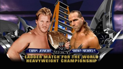 Chris Jericho Vs Shawn Michaels - Ladder Match - Campeonato Mundial Peso Pesado - No Mercy 2008
