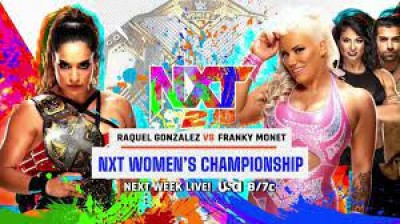 Raquel Gonzalez Vs Franky Monet - Campeonato Femenino de NXT - NXT 2.0 28/09/2021