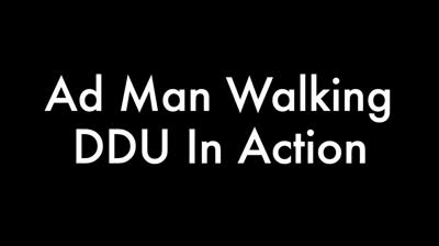Ad Man Walking DDU