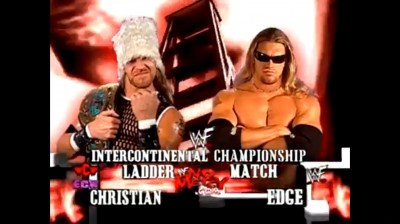 Christian Vs Edge - Ladder Match - Campeonato Intercontinental - No Mercy 2001