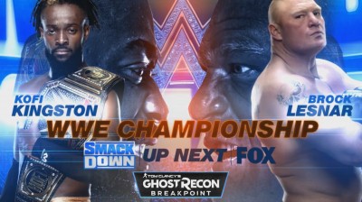 Kofi Kingston Vs Brock Lesnar - Campeonato de WWE - SmackDown 04/10/2019
