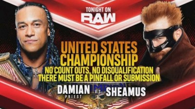 DAMIAN PRIEST VS SHEAMUS - RAW 27 DE SEPTIEMBRE DE 2021