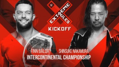FIN BALOR VS SHINSUKE NAKAMURA -  EXTREME RULES KICK OFF 2019