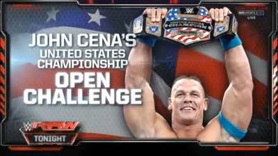 John Cena Vs Big E - Campeonato de los Estados Unidos - RAW 05/10/2015