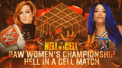 Becky Lynch Vs Sasha Banks - Hell In a Cell Match - Campeonato Femenino de RAW - Hell In a Cell 2019