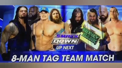 8-MAN TAG TEAM - SMACK DOWN 26 DE 2015