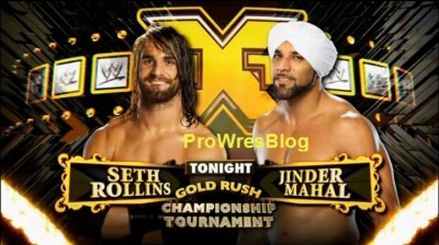 SETH ROLLINS VS JINDER MAHAL - NXT 29 DE AGOSTO DE 2012