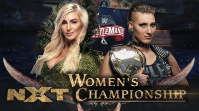 CHARLOTTE FLAIR VS RHEA RIPLEY - WRESTLEMANIA 36
