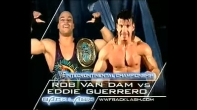 Rob Van Dam Vs Eddie Guerrero - Campeonato Intercontinental - Backlash 2002