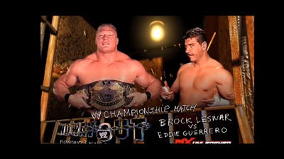 Brock Lesnar Vs Eddie Guerrero - Campeonato de WWE - No Way Out 2004