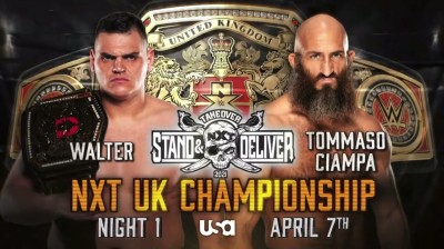 WALTER VS TOMMASO CIAMPA - NXT TAKEOVER STAND DELIVER 7 DE ABRIL 2021