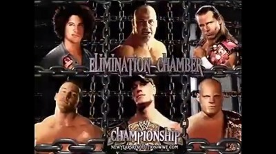 Elimination Chamber Match por el Título de WWE - New Year's Revolution 2006