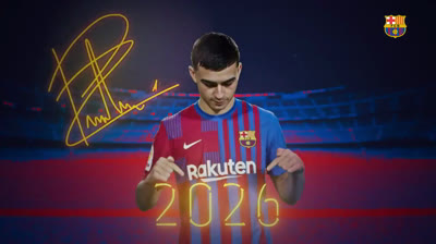 Pedri renueva con el Barça hasta 2026 | OFICIAL