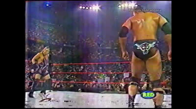The Rock Vs Rob Van Dam - Campeonato de WCW - RAW 15/10/2001