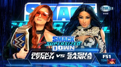 Becky Lynch Vs Sasha Banks - SmackDown 15/10/2021