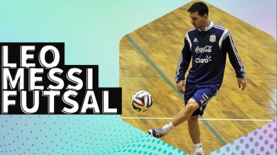 Messi Playing Futsal