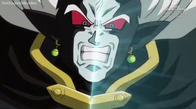 Super dragon ball heroes (Jap-Sub Esp) capitulo 28 - ¡Feroz batalla en la grieta del tiempo! Vegetto vs. Súper Fu.