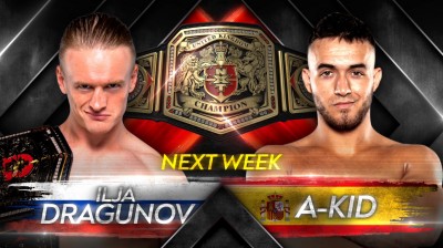 Ilja Dragunov Vs A-Kid - Campeonato del Reino Unido de NXT - NXT UK 14/10/2021