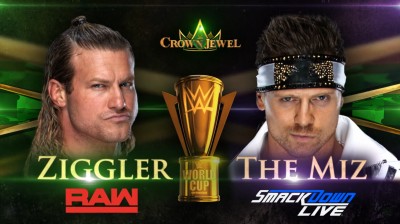 The Miz Vs Dolph Ziggler - Final World Cup - Crown Jewel 2018