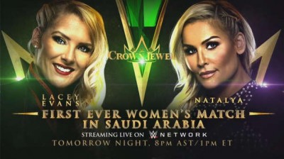 LACEY EVANS VS NATALYA - CROWN JEWELL 2019