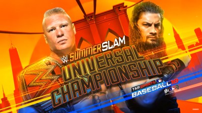 Brock Lesnar Vs Roman Reigns - Campeonato Universal - Summerslam 2018