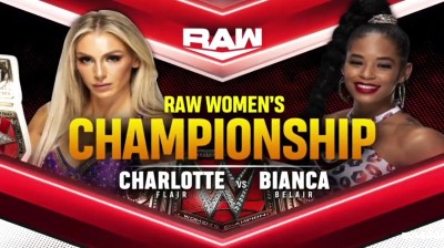 CHARLOTTE FLAIR VS BIANCA BELAIR - RAW 18 DE OCTUBRE DE 2021