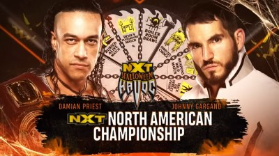 Damian Priest Vs Johnny Gargano - Devil's Playground Match - Campeonato Norte Americano de NXT - NXT Halloween Havoc 28/10/2020