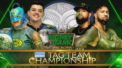 The Mysterios Vs The Usos - Campeonatos en Pareja de SmackDown - Money In The Bank 2021 Kickoff