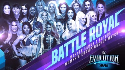 20- WOMENS BATTLE ROYAL - EVOLUTION 2018