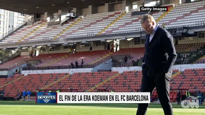 Ronald Koeman destutuído del Barça