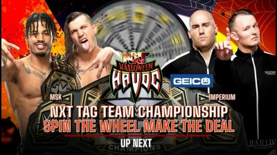 MSK Vs Imperium - Lumberjack O' Lantern Match - Campeonatos en Parejas de NXT - NXT 2.0 Halloween Havoc 26/10/2021