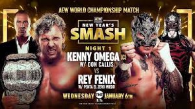 Kenny Omega VS Rey Fenix  AEW Championship Match