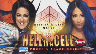 Bayley Vs Sasha Banks - Hell In a Cell Match - Campeonato Femenino de SmackDown - Hell In a Cell 2020