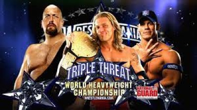 John Cena VS Edge VS Big Show World Heavyweight Championship match