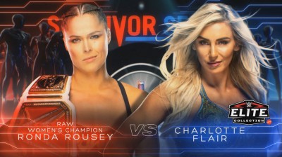 Ronda Rousey Vs Charlotte Flair - Survivor Series 2018