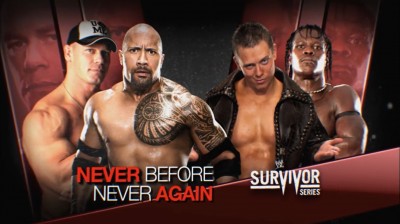 The Rock y John Cena Vs The Miz y R-Truth - Survivor Series 2011