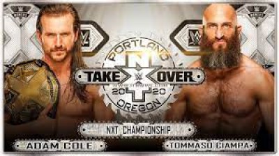 Adam Cole VS Tommaso Ciampa NXT Championship Match